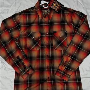 Dixxon Megadeth Killing is my Business Flannel Shirt Large